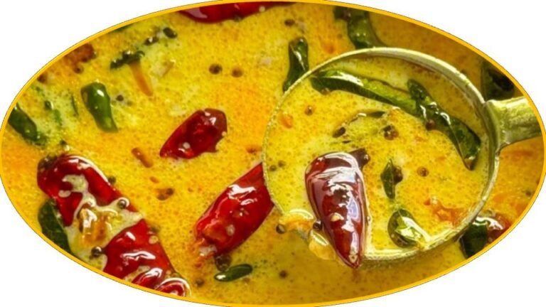 சூடான சாதத்திற்கு சுடச்சுட அவசர மோர் குழம்பு