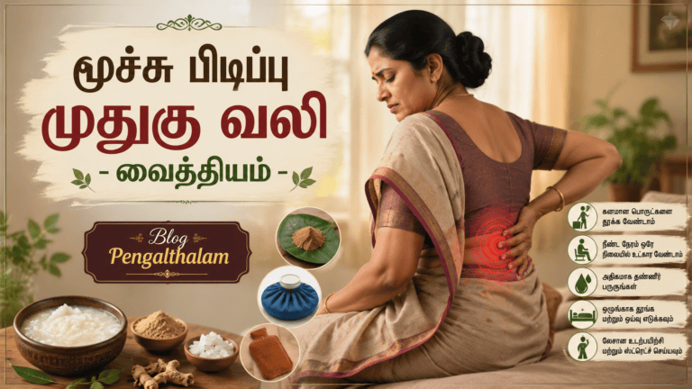 மூச்சு பிடிப்பு முதுகு வலி - வைத்தியம்